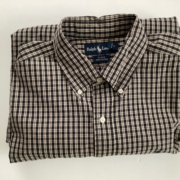 Ralph Lauren Polo Other - Polo Ralph Lauren Men’s Blake Button-Down 100% Cotton Shirt Blue Sz. XL